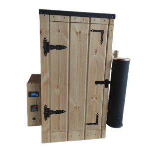 PAULI SMOKER Dřevená domácí elektrická udírna 100L DIGITAL